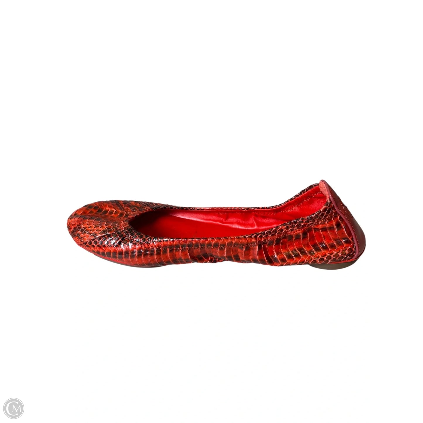 Shoes Designer By Tory Burch In Orange, Size: 8