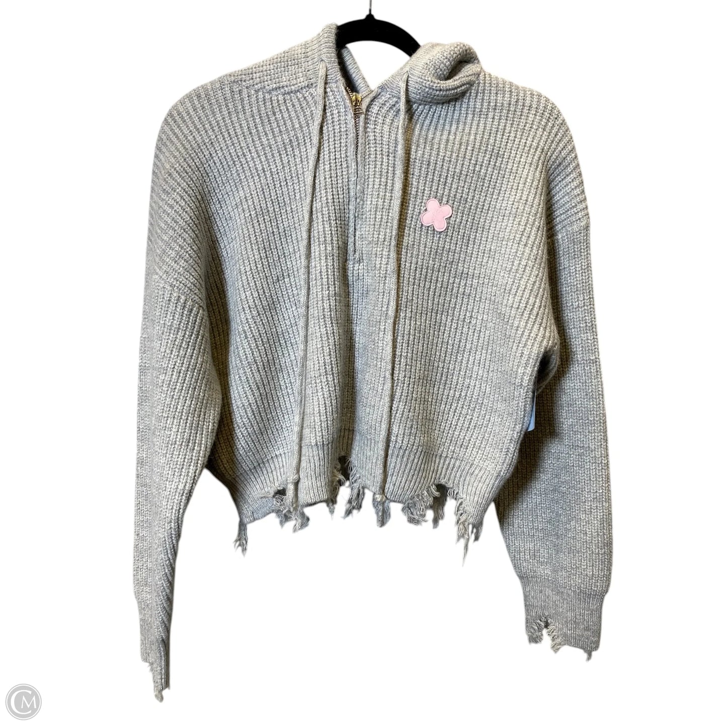 Sweater By Clothes Mentor In Grey, Size: 2