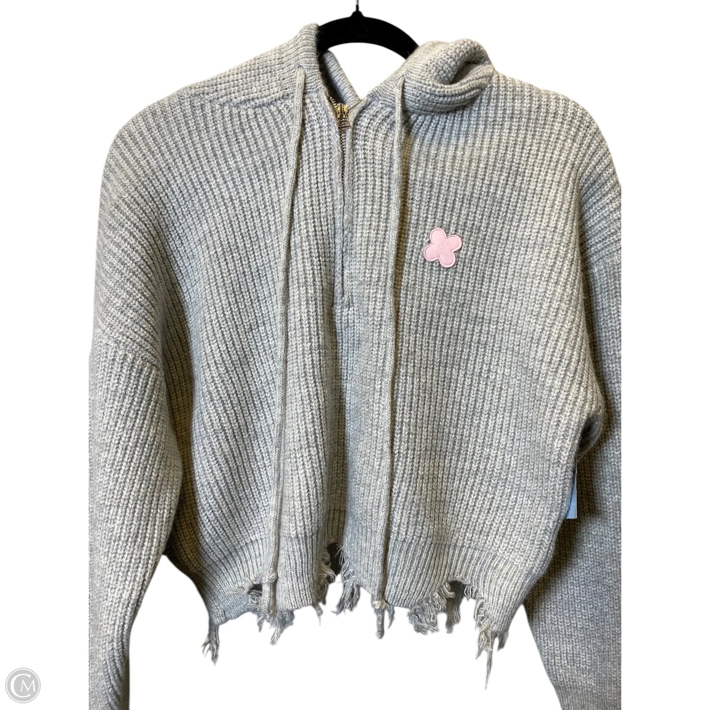 Sweater By Clothes Mentor In Grey, Size: 2