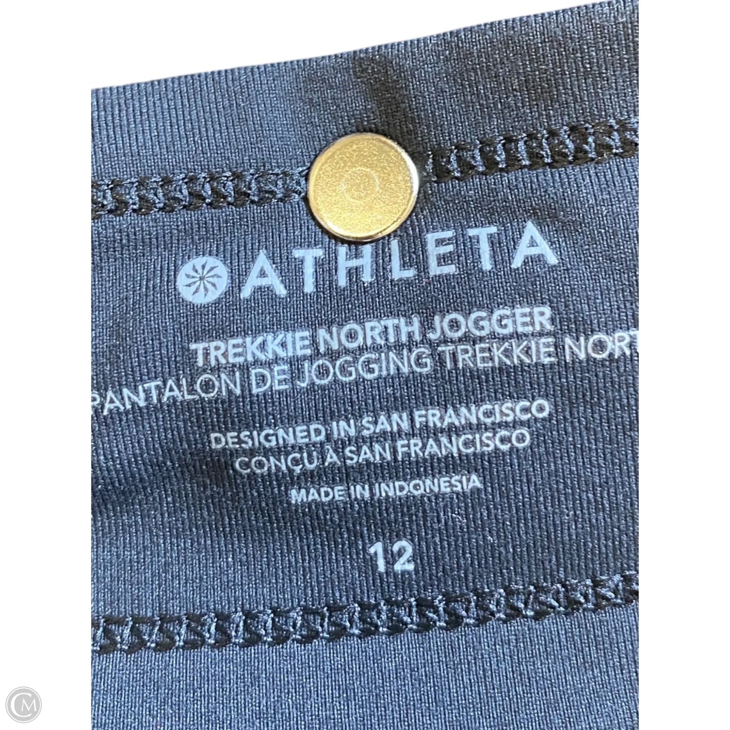 Athletic Pants By Athleta In Black, Size: L