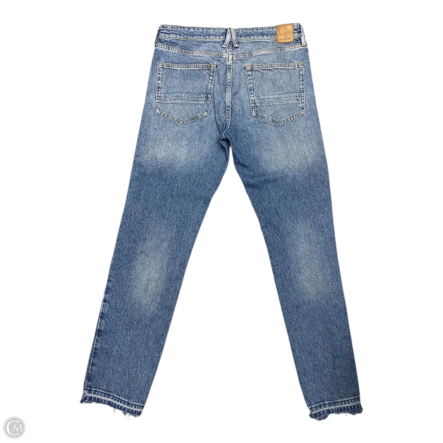 Jeans Straight By We The Free In Blue Denim, Size: 6