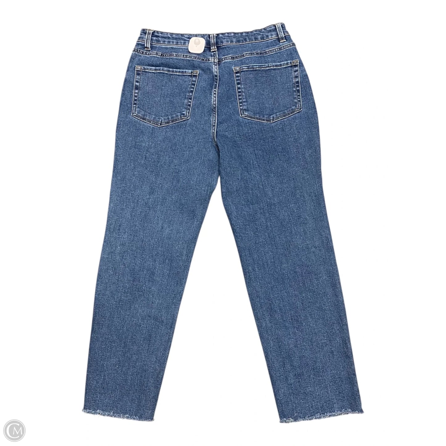Jeans Straight By Oat In Blue Denim, Size: 10