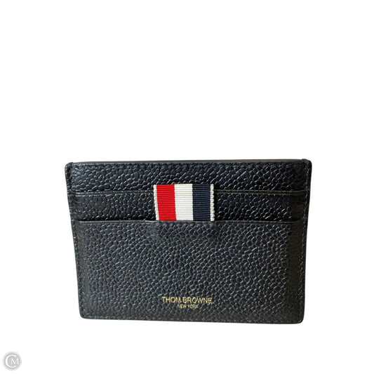 Id/card Holder Luxury Designer By Thom Browne, Size: Small