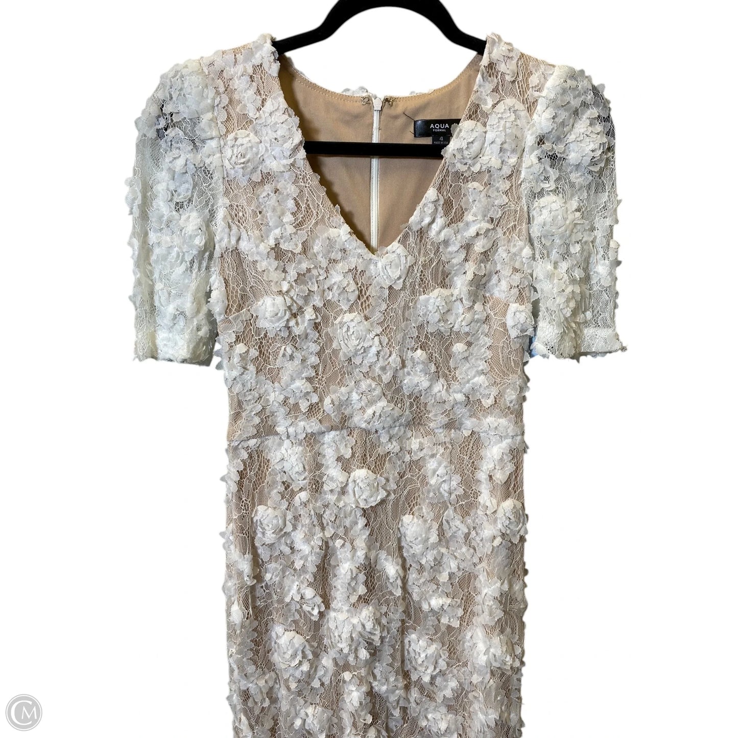 Dress Casual Midi By Aqua In Floral Print, Size: 4