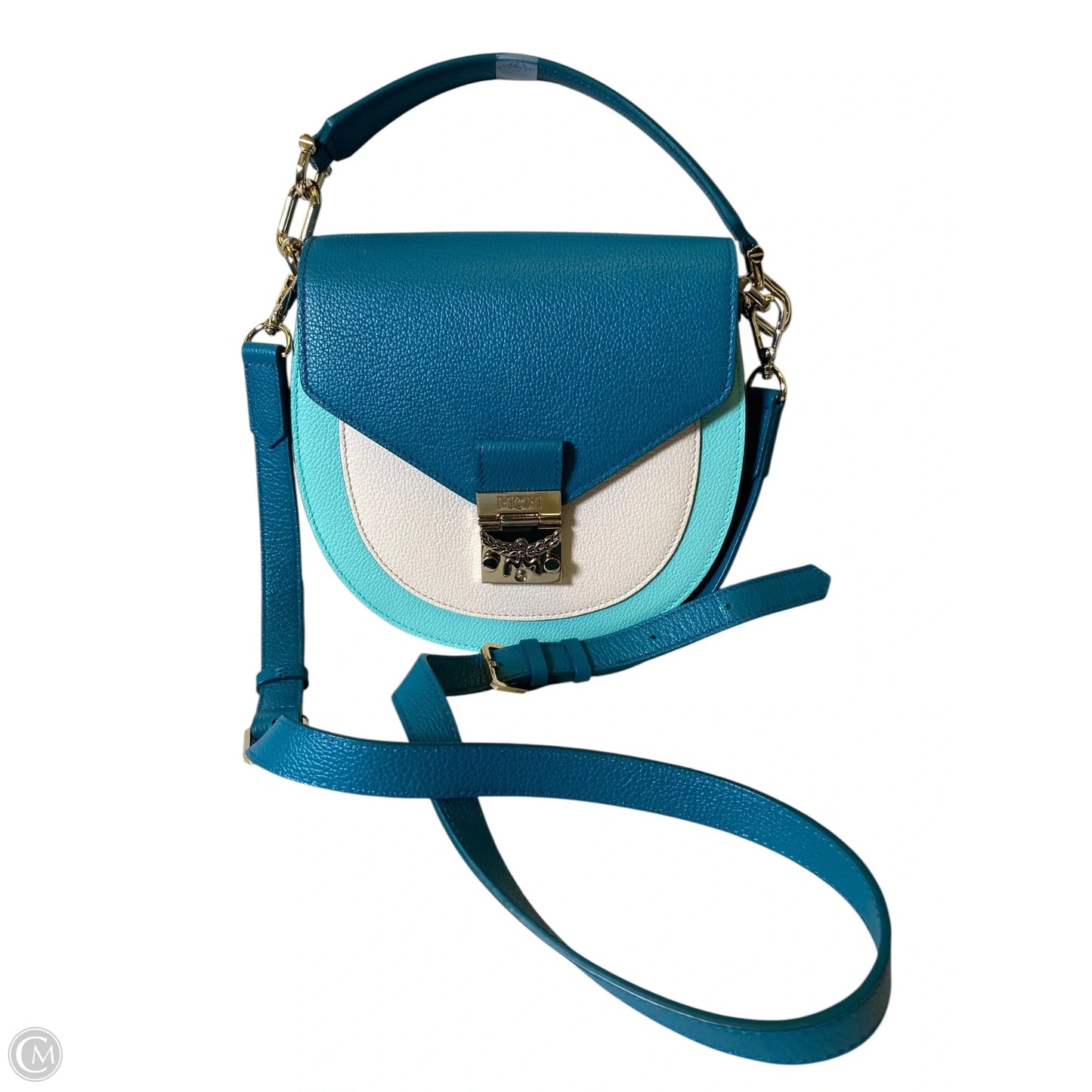 Crossbody Luxury Designer By Mcm, Size: Medium