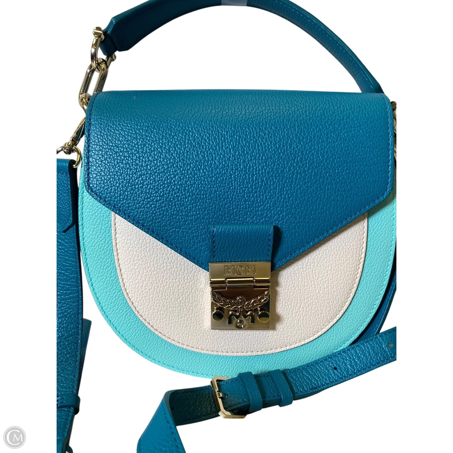 Crossbody Luxury Designer By Mcm, Size: Medium