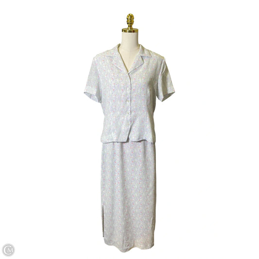 Skirt Set 2pc By Clothes Mentor In Multi-colored, Size: 10