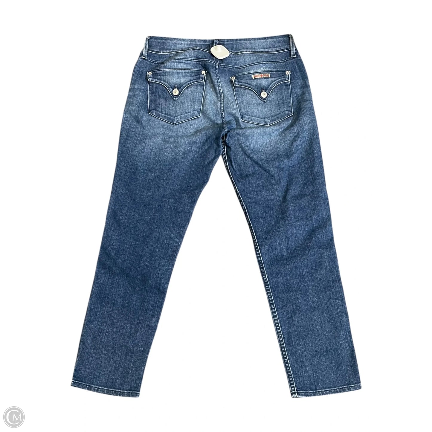 Jeans Skinny By Hudson In Blue Denim, Size: 8