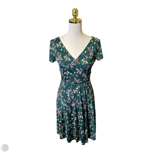 Dress Casual Midi By Kaileigh In Floral Print, Size: M