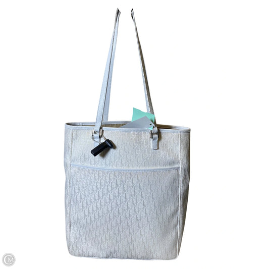 Tote Luxury Designer By Dior, Size: Medium