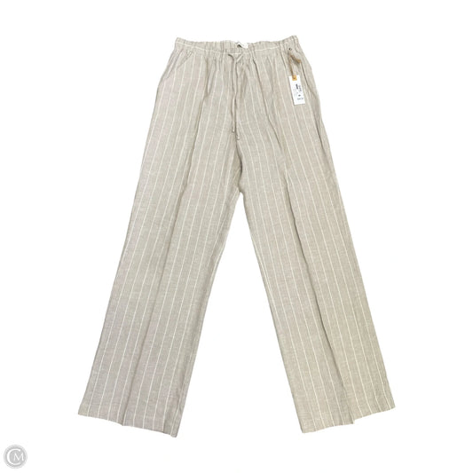 Pants Other By Clothes Mentor In Tan & White, Size: M