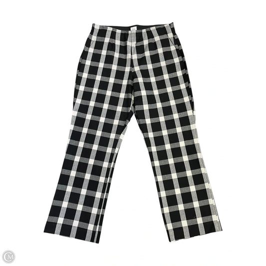 Pants Dress By Gap In Plaid Pattern, Size: 10