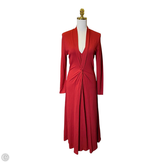 Dress Casual Maxi By Soft Surroundings In Red, Size: S