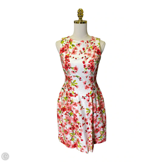 Dress Casual Midi By Lauren By Ralph Lauren In Floral Print, Size: 2