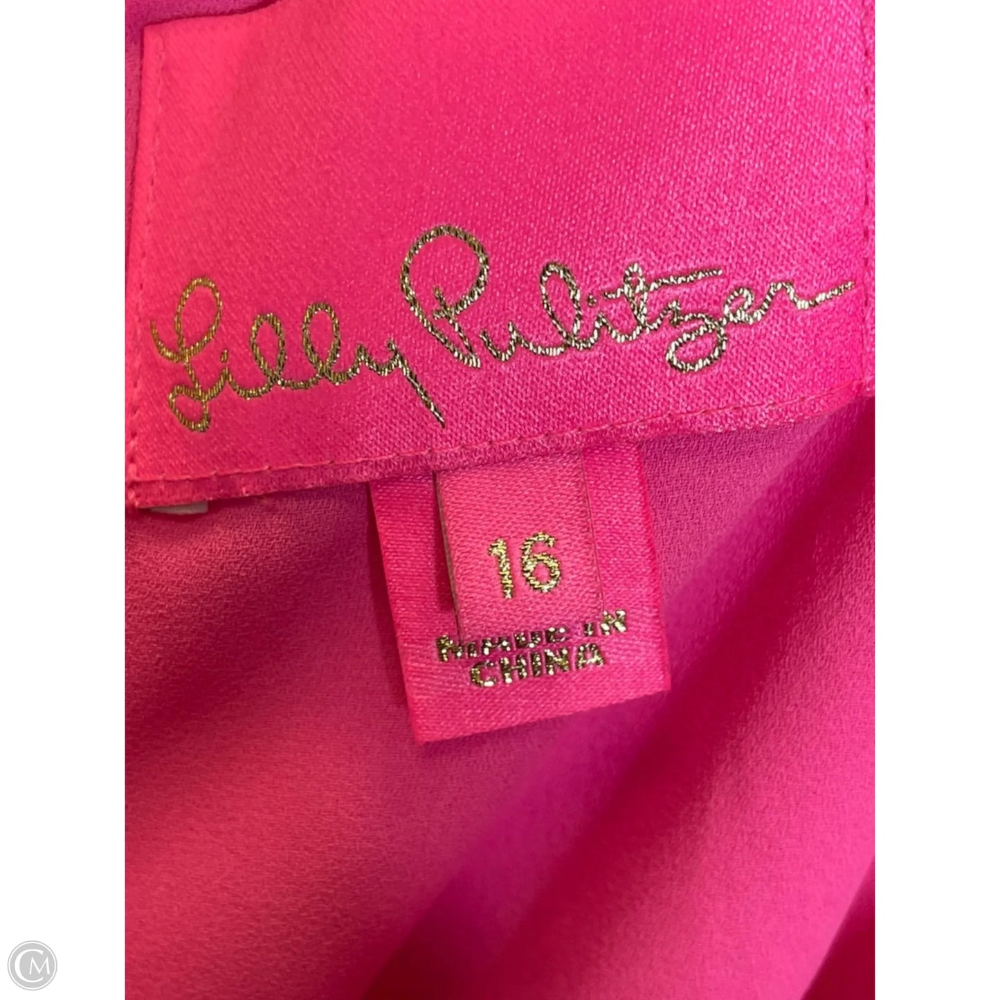 Dress Designer By Lilly Pulitzer In Pink, Size: Xl