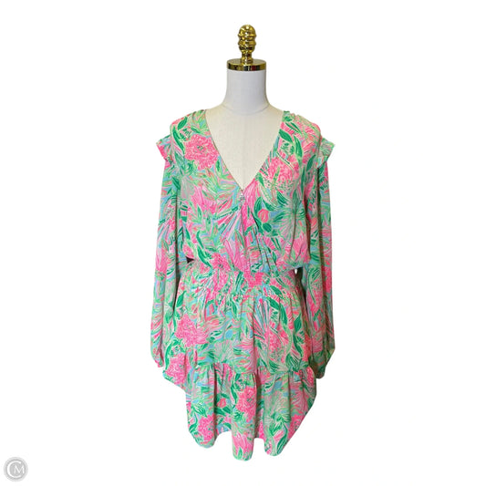 Dress Designer By Lilly Pulitzer In Multi-colored, Size: L