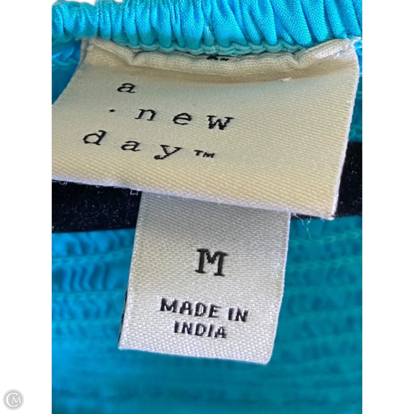 Dress Casual Midi By A New Day In Blue, Size: M