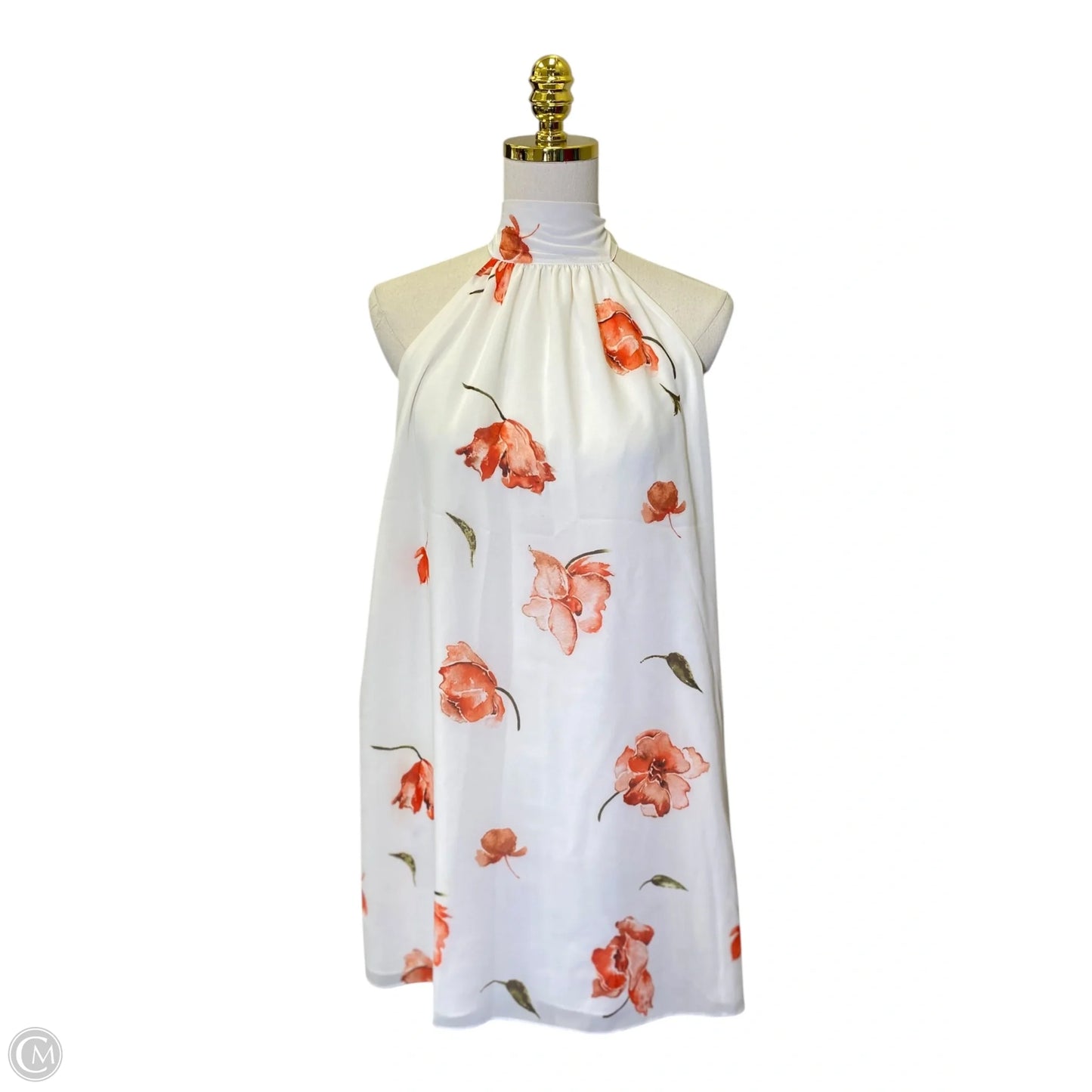 Dress Casual Midi By Haute Hippie In Orange & White, Size: M