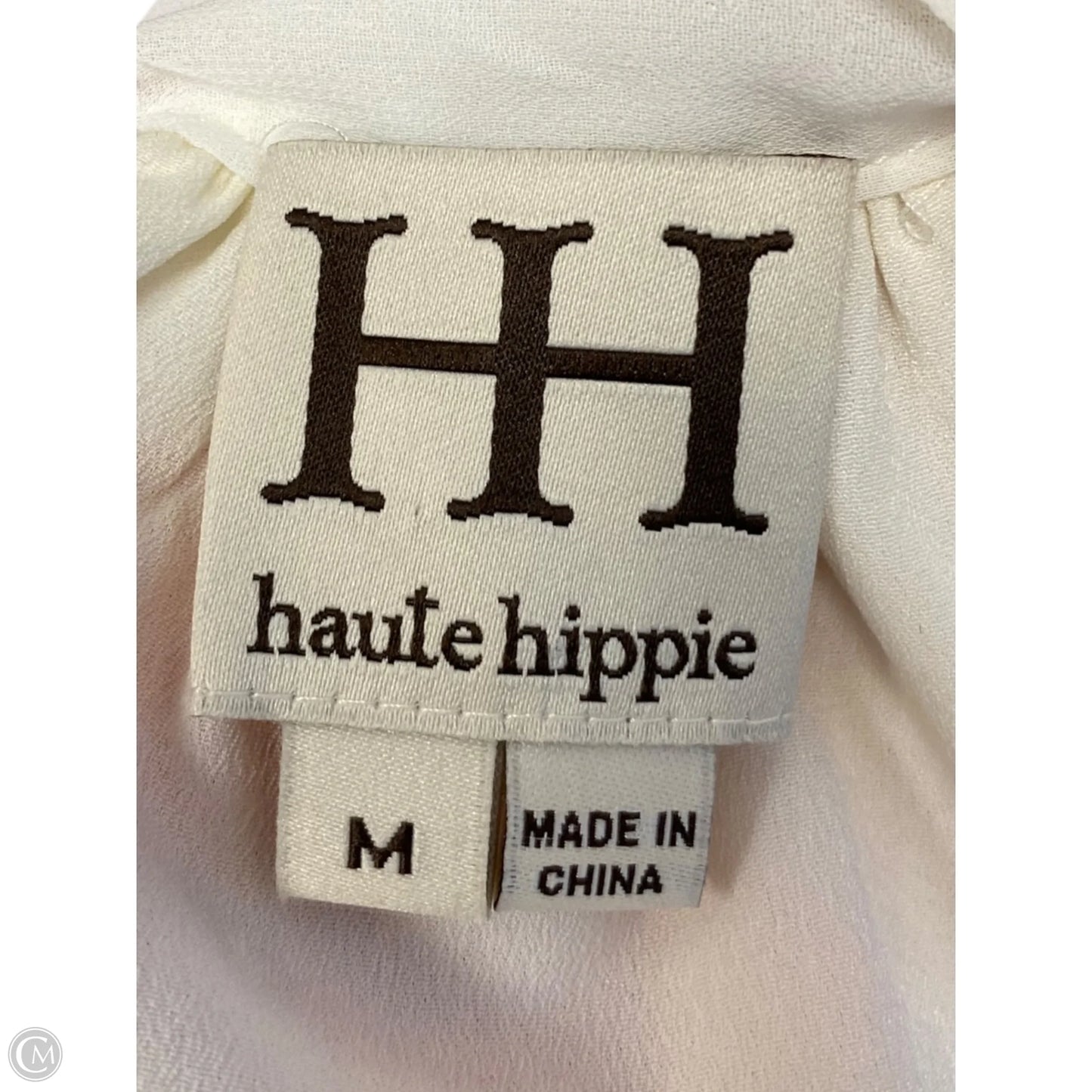 Dress Casual Midi By Haute Hippie In Orange & White, Size: M