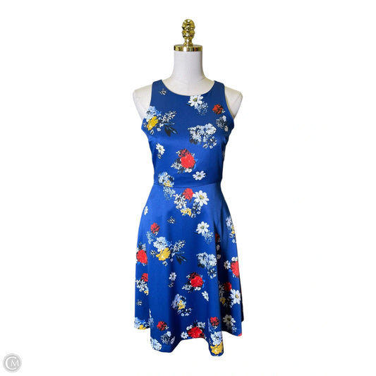 Dress Casual Midi By Banana Republic In Multi-colored, Size: S