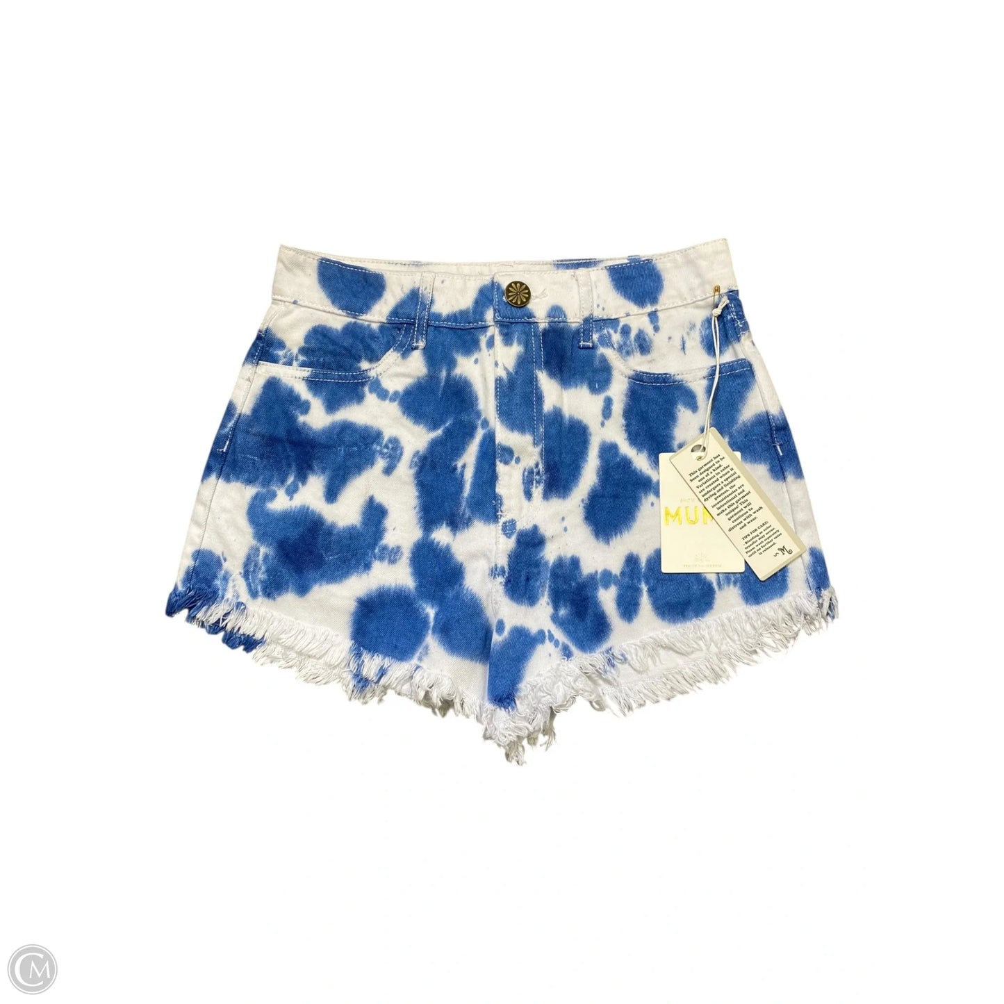 Shorts By Mumu In Blue & White, Size: 2