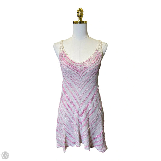 Top Sleeveless By Free People In Pink & Tan, Size: Xs
