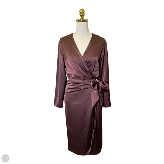 Dress Casual Maxi By H&m In Brown, Size: Xs
