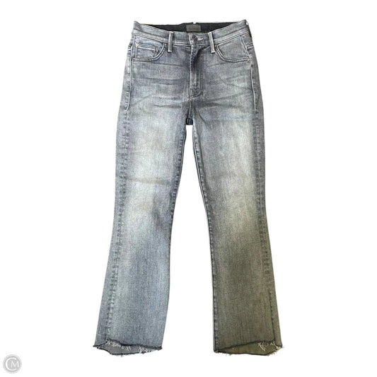 Jeans Straight By Mother In Grey Denim, Size: 2