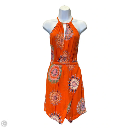 Dress Casual Midi By Floreat In Orange, Size: 4