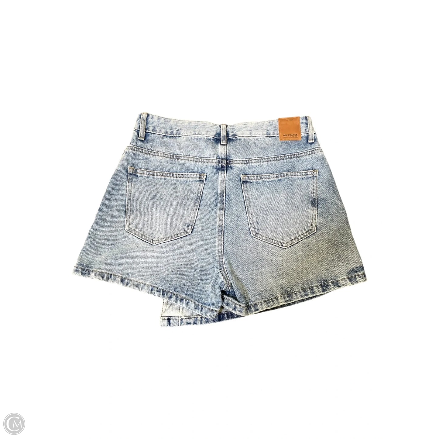 Skort By Clothes Mentor In Blue Denim, Size: 8