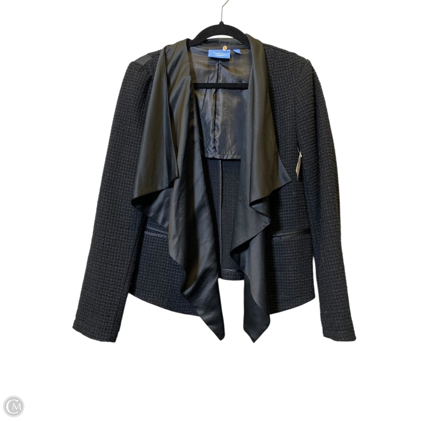 Coat Other By Simply Vera In Black, Size: M