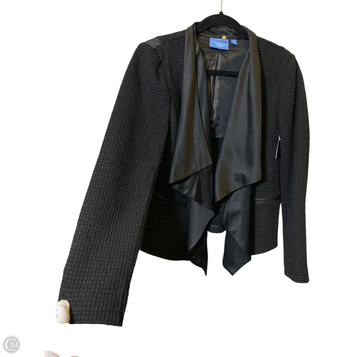 Coat Other By Simply Vera In Black, Size: M