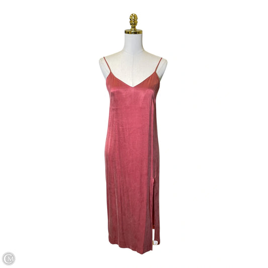 Dress Casual Midi By Clothes Mentor In Orange, Size: S