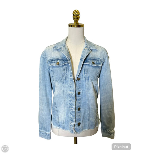 Jacket Denim By Pistola In Blue Denim, Size: Xs