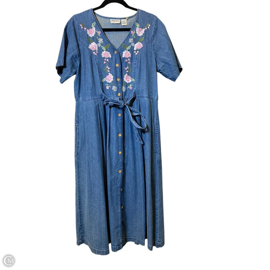 Dress Casual Maxi By Clothes Mentor In Floral Print, Size: M