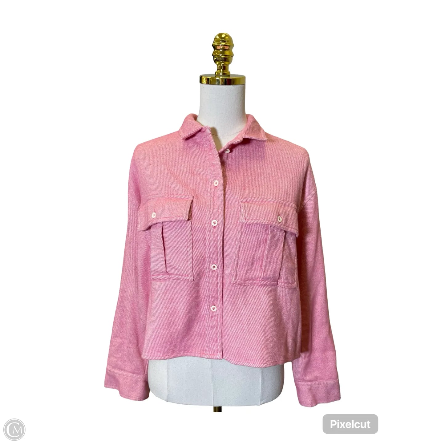 Jacket Other By Madewell In Pink, Size: S