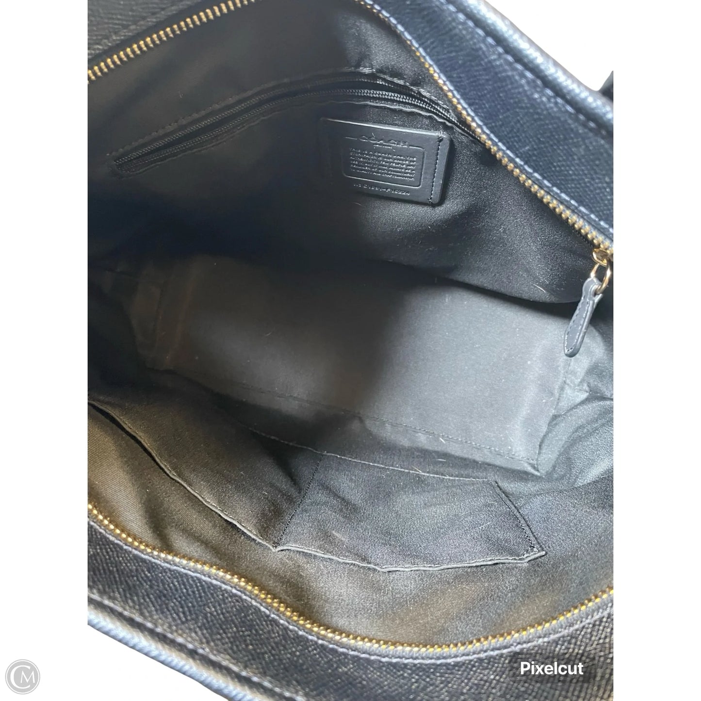 Handbag Designer By Coach, Size: Large