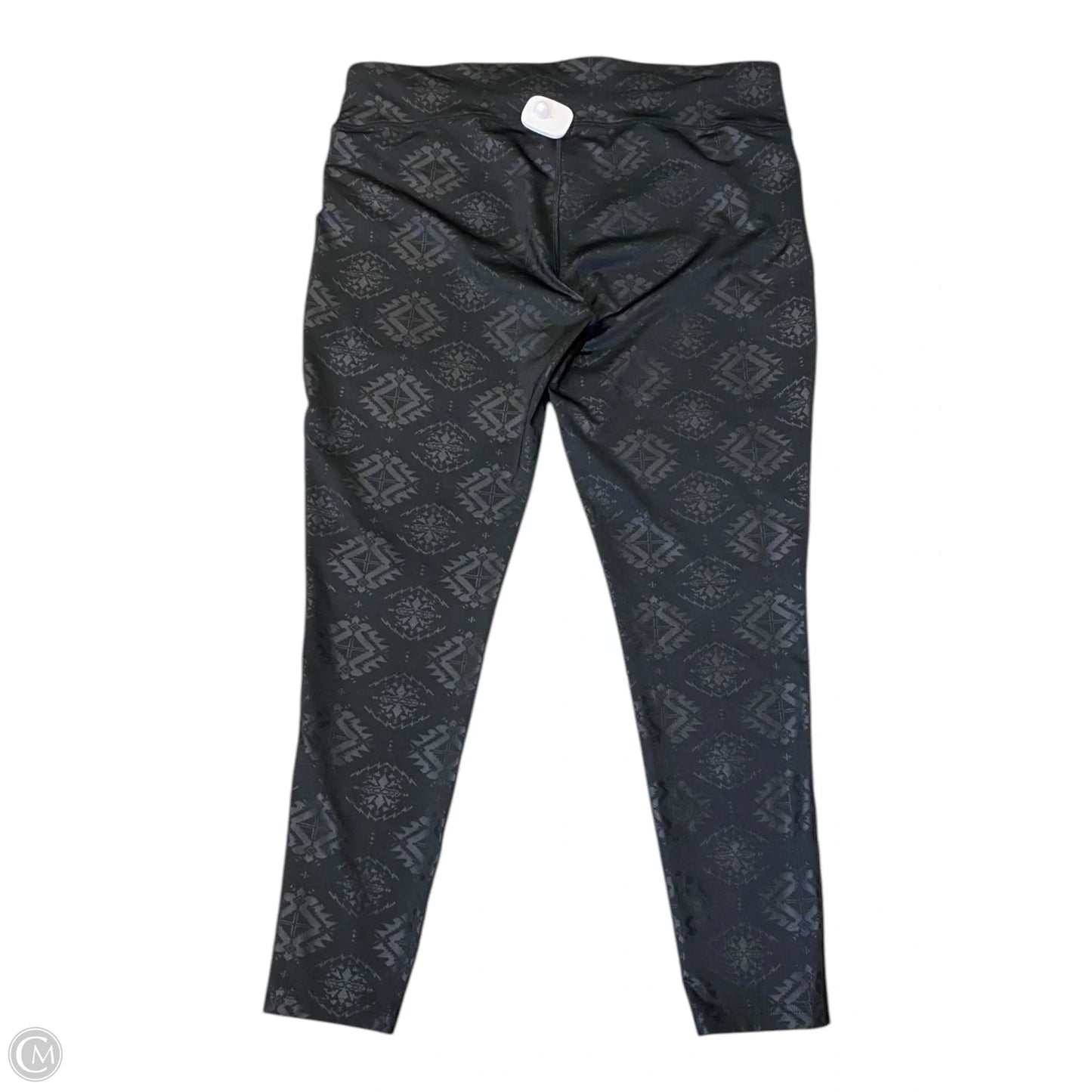 Athletic Leggings By Lauren By Ralph Lauren In Black, Size: L