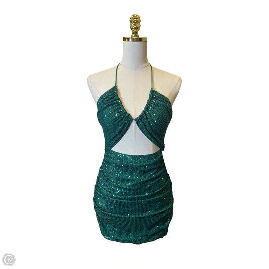 Dress Casual Short By Hello Molly In Green, Size: Xs