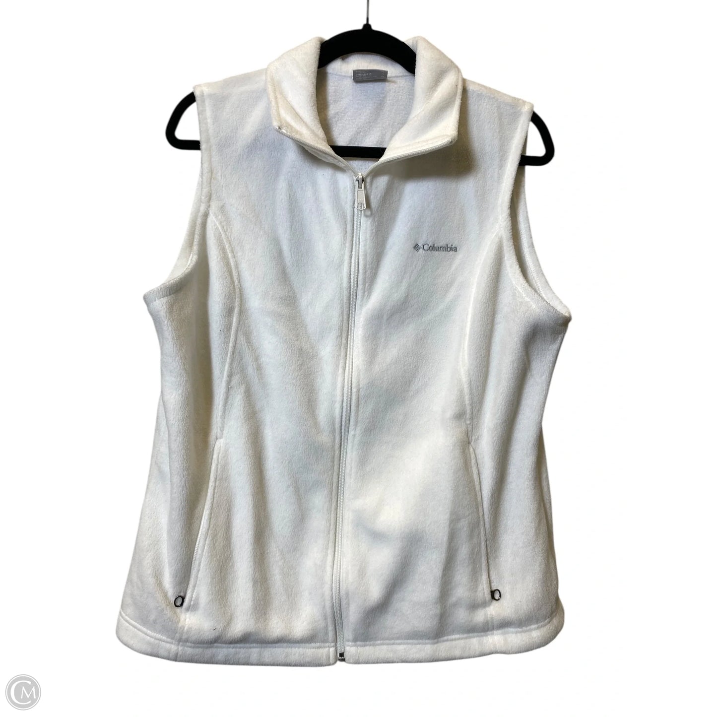 Vest Faux Fur & Sherpa By Columbia In White, Size: Xl