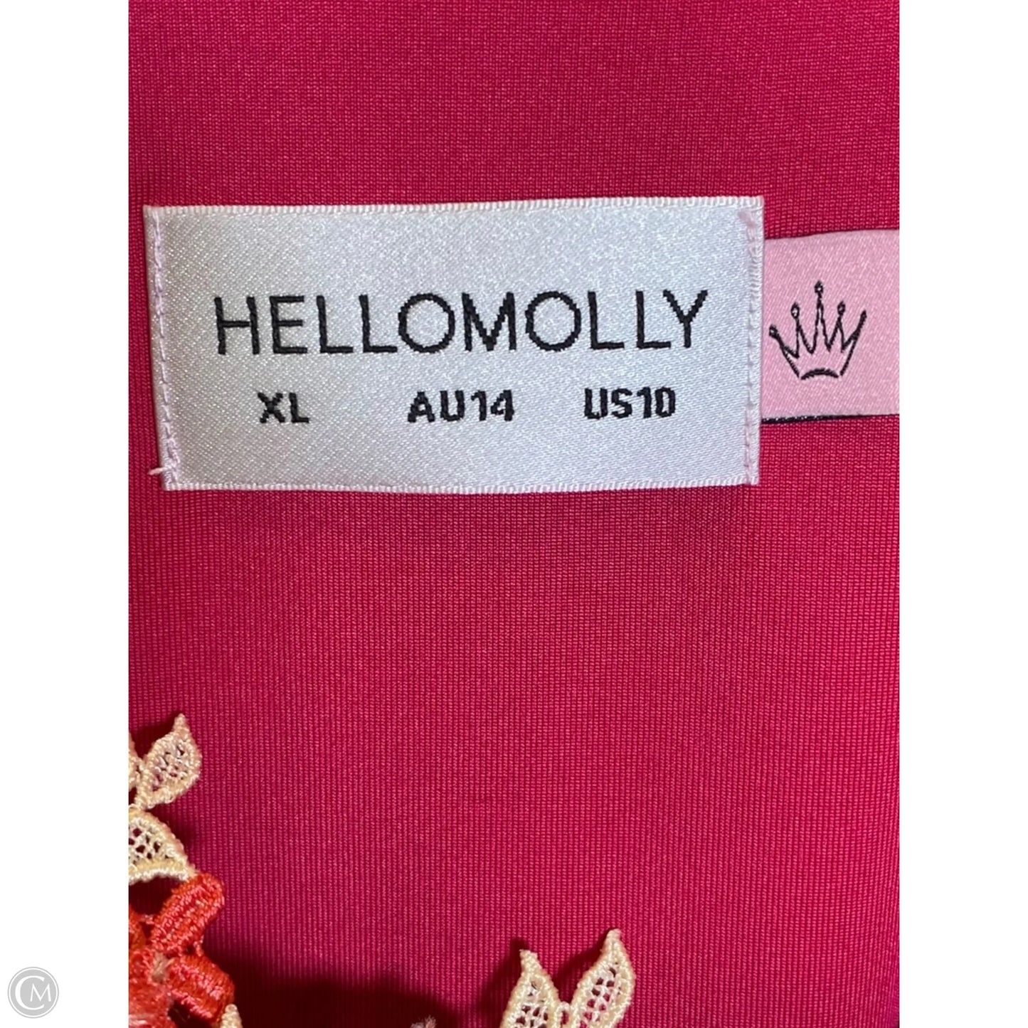 Dress Casual Midi By Hello Molly In Pink, Size: Xl