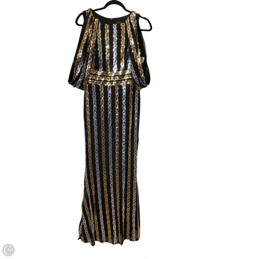 Dress Party Long By Clothes Mentor In Multi-colored, Size: M