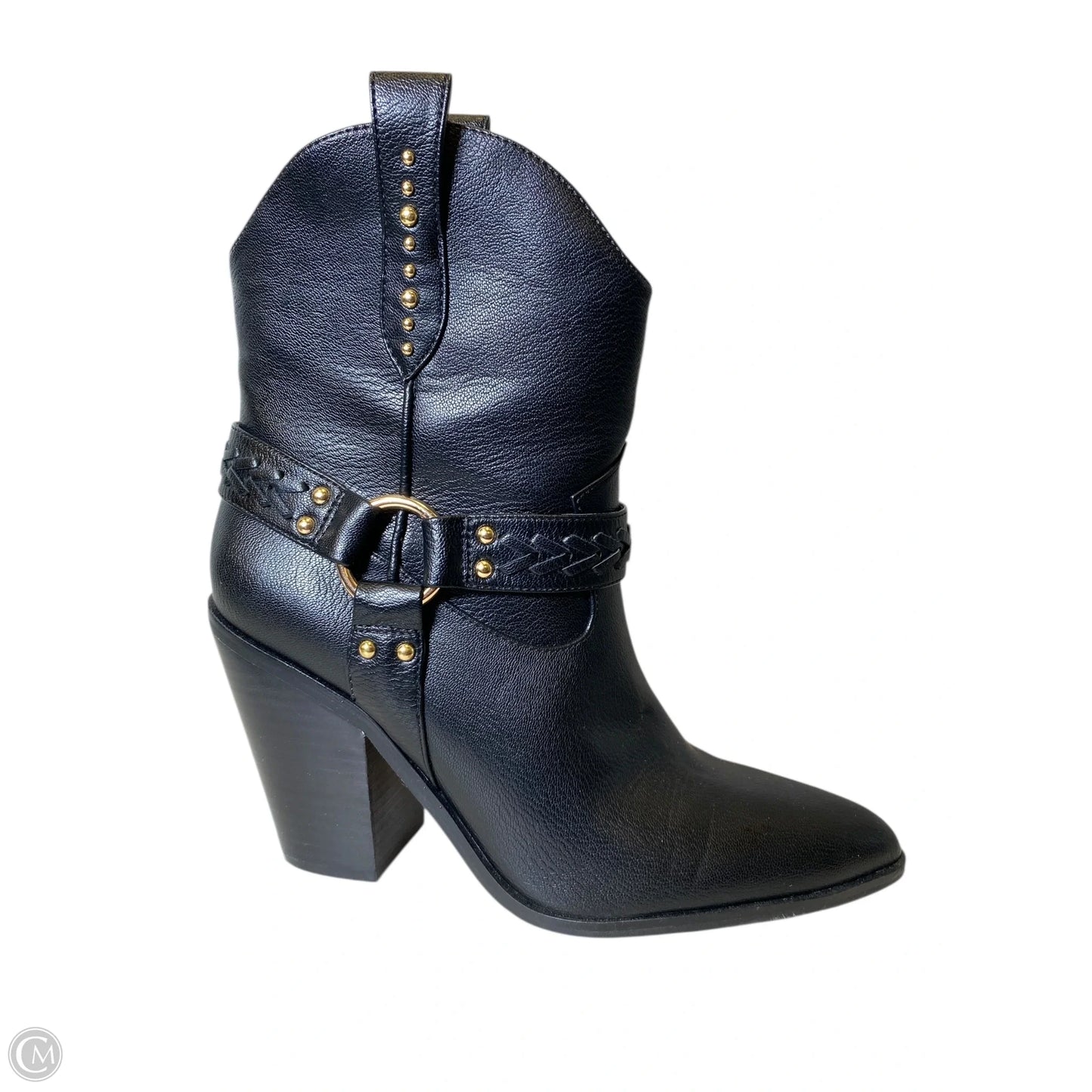 Boots Ankle Heels By Jessica Simpson In Black, Size: 9