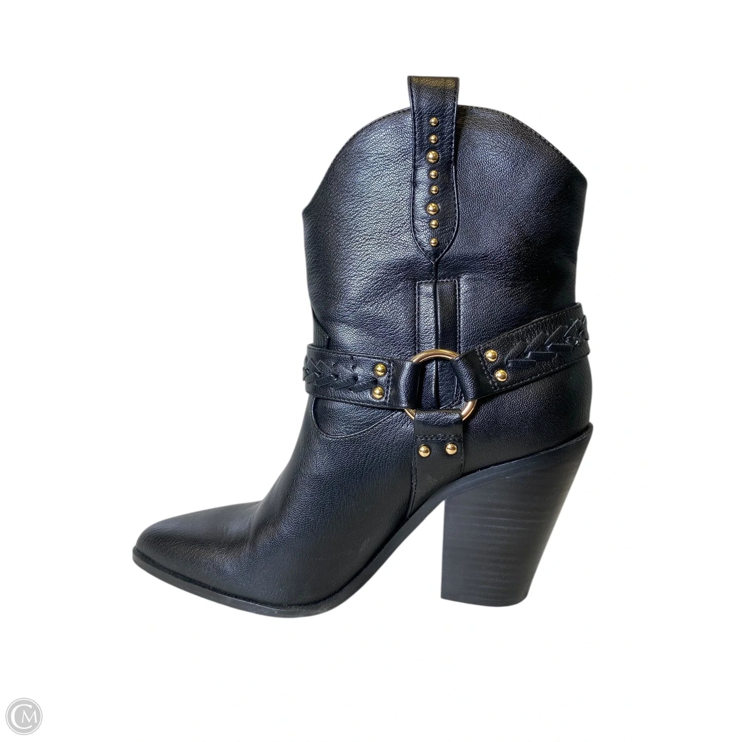 Boots Ankle Heels By Jessica Simpson In Black, Size: 9