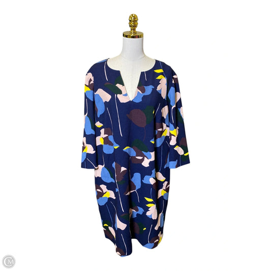 Dress Casual Midi By Boden In Multi-colored, Size: Xl