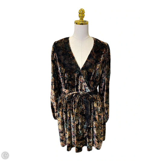 Dress Casual Midi By Clothes Mentor In Multi-colored, Size: M