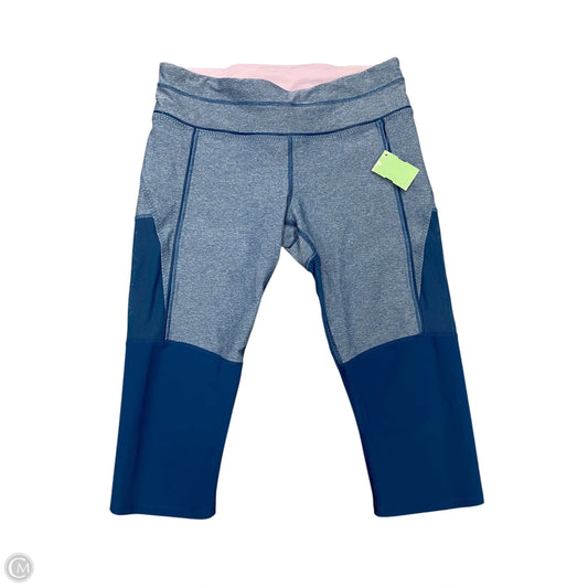 Athletic Leggings By Lululemon In Blue, Size: 8