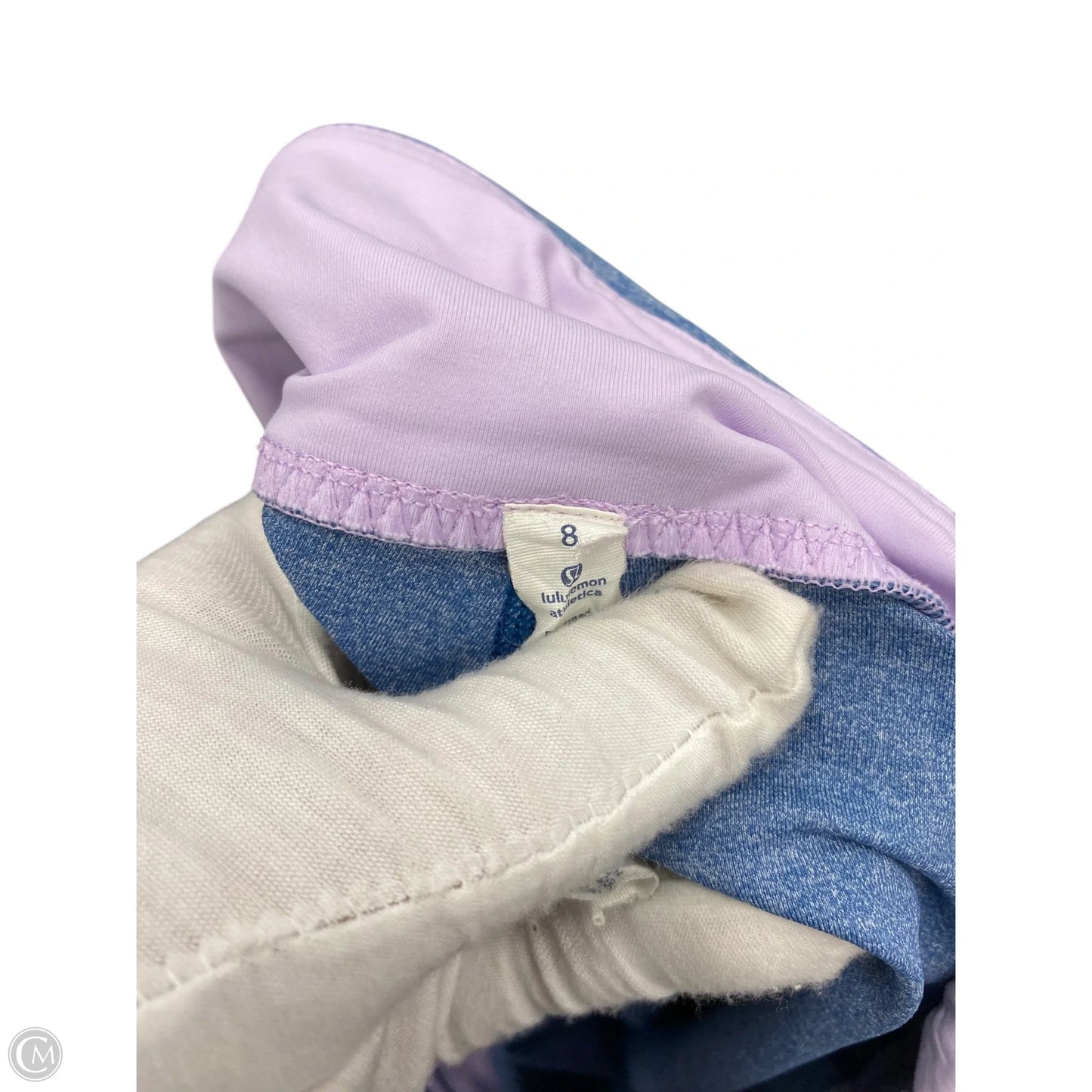 Athletic Leggings By Lululemon In Blue, Size: 8