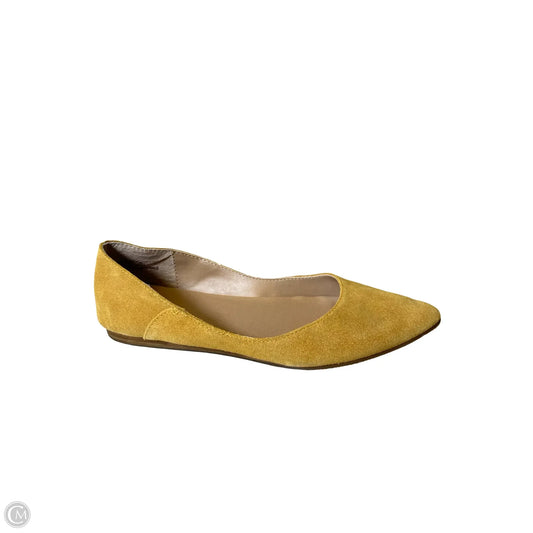 Shoes Flats By Crown Vintage In Yellow, Size: 7.5