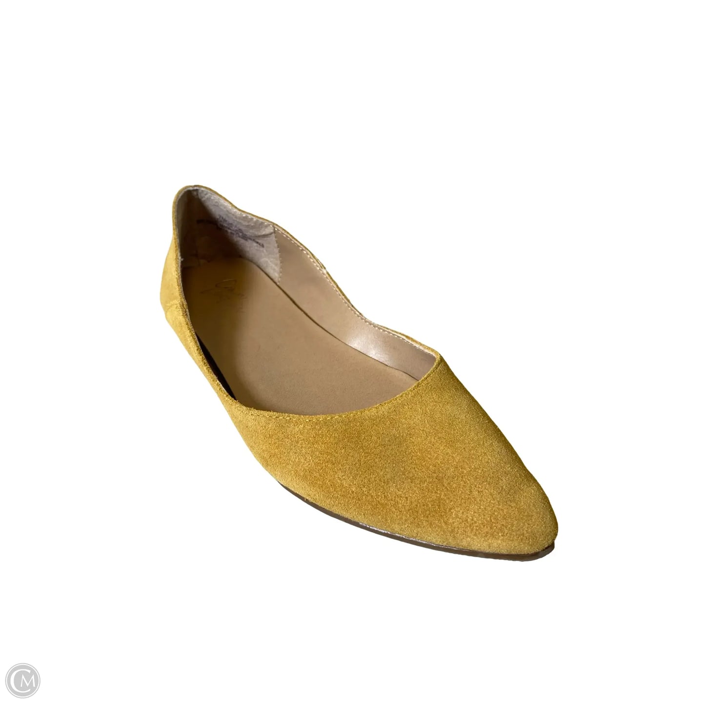 Shoes Flats By Crown Vintage In Yellow, Size: 7.5
